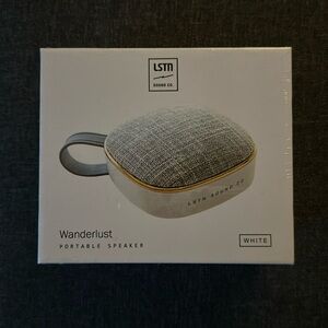 Wanderlust Portable Speaker - White